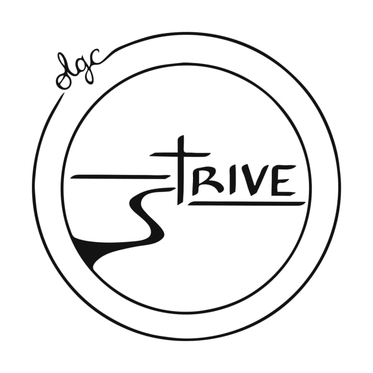 Our Lady of Good Counsel STRIVE Young Adult Ministry logo